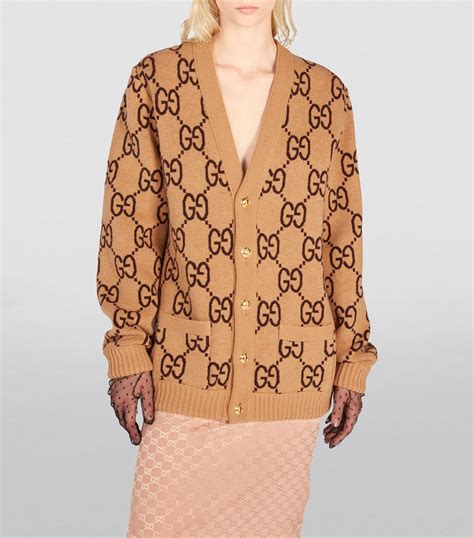 gucci chambre cardigan|gucci reversible cardigan.